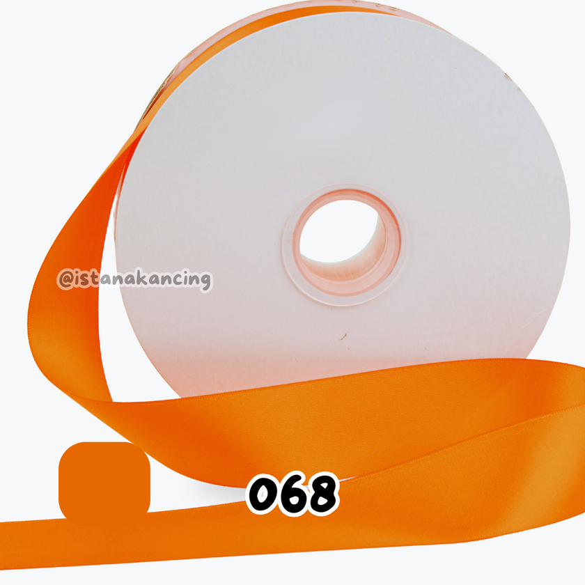 Pita Satin Dua Sisi 1/2