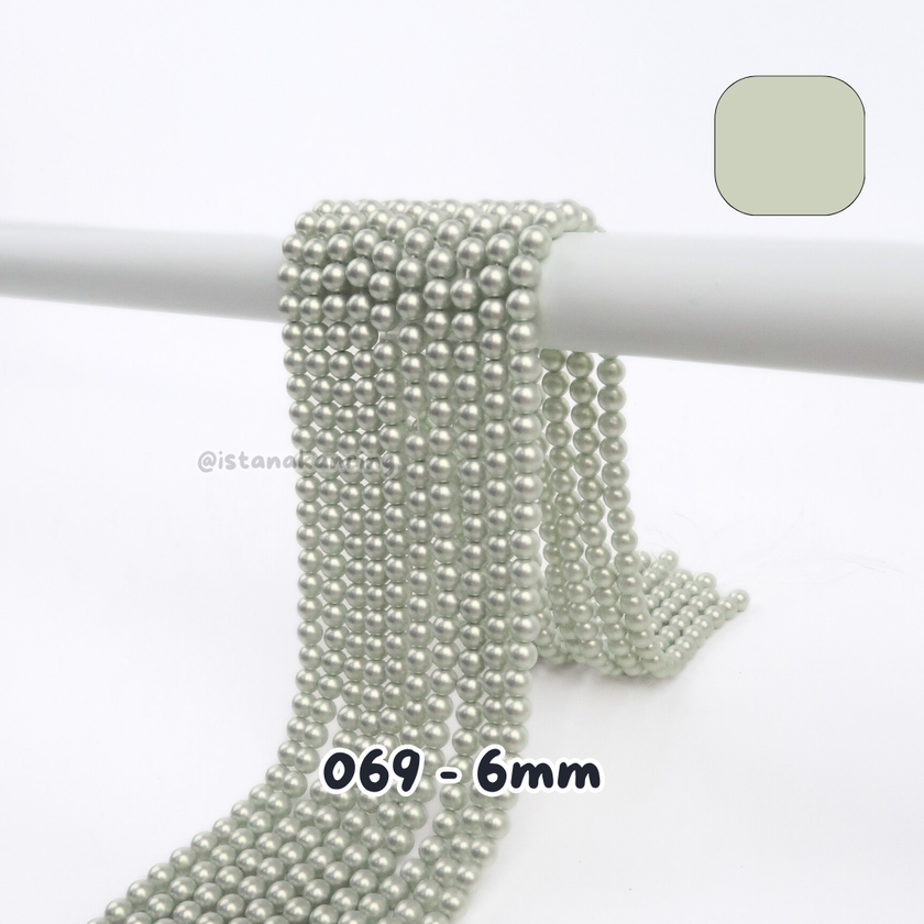 Mutiara Sintetis 6mm Pt 2