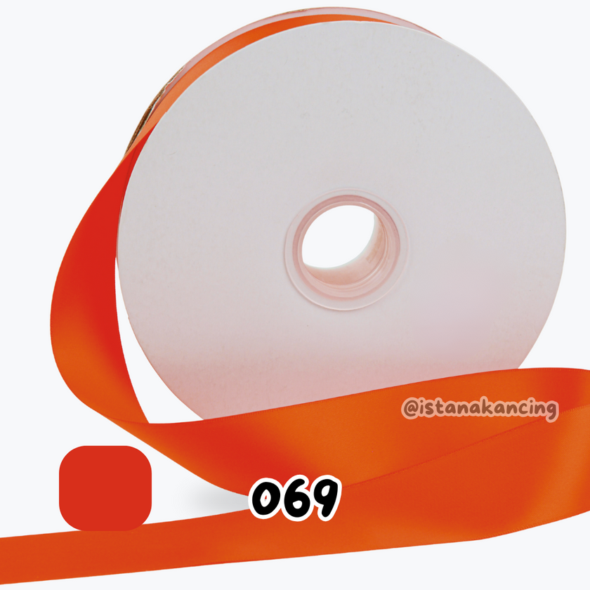 Pita Satin Dua Sisi 1/2