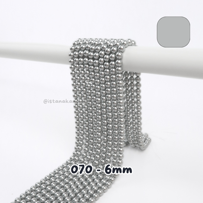 Mutiara Sintetis 6mm Pt 2