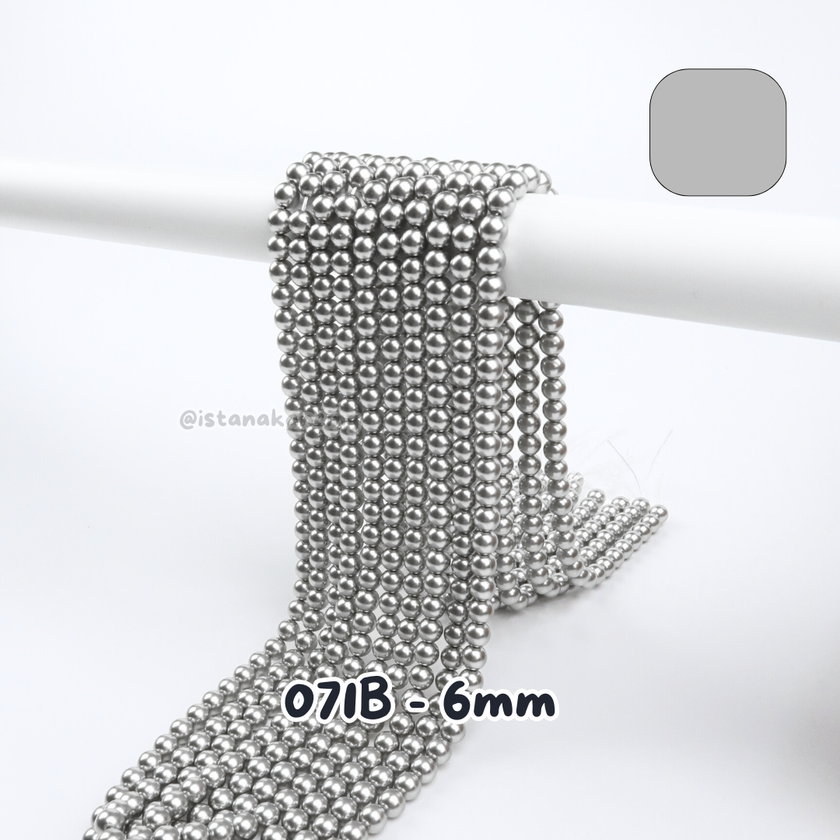 Mutiara Sintetis 6mm Pt 2