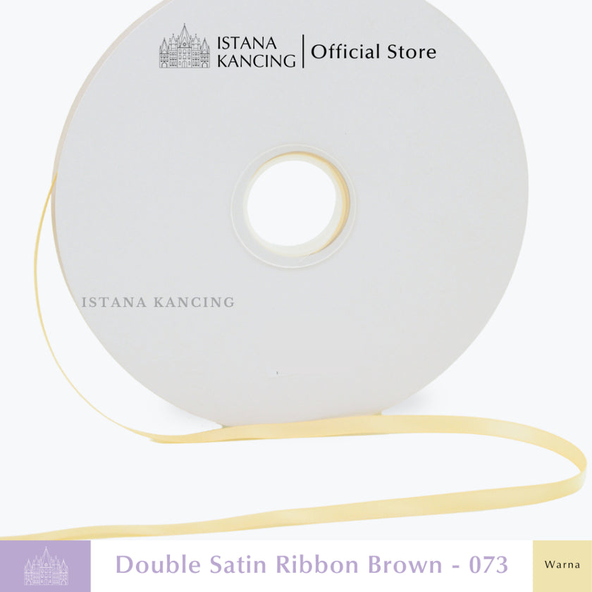 Double Face Satin Ribbon 1/4