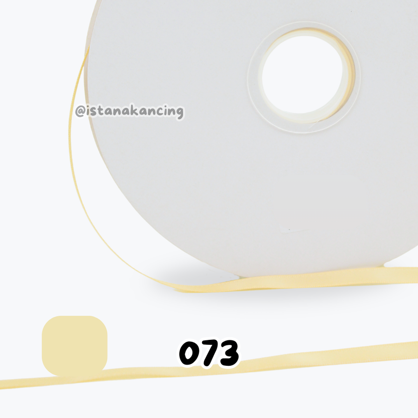 Double Face Satin Ribbon 1/4