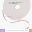 Double Face Satin Ribbon 3/8