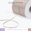 Double Face Satin Ribbon 1/8