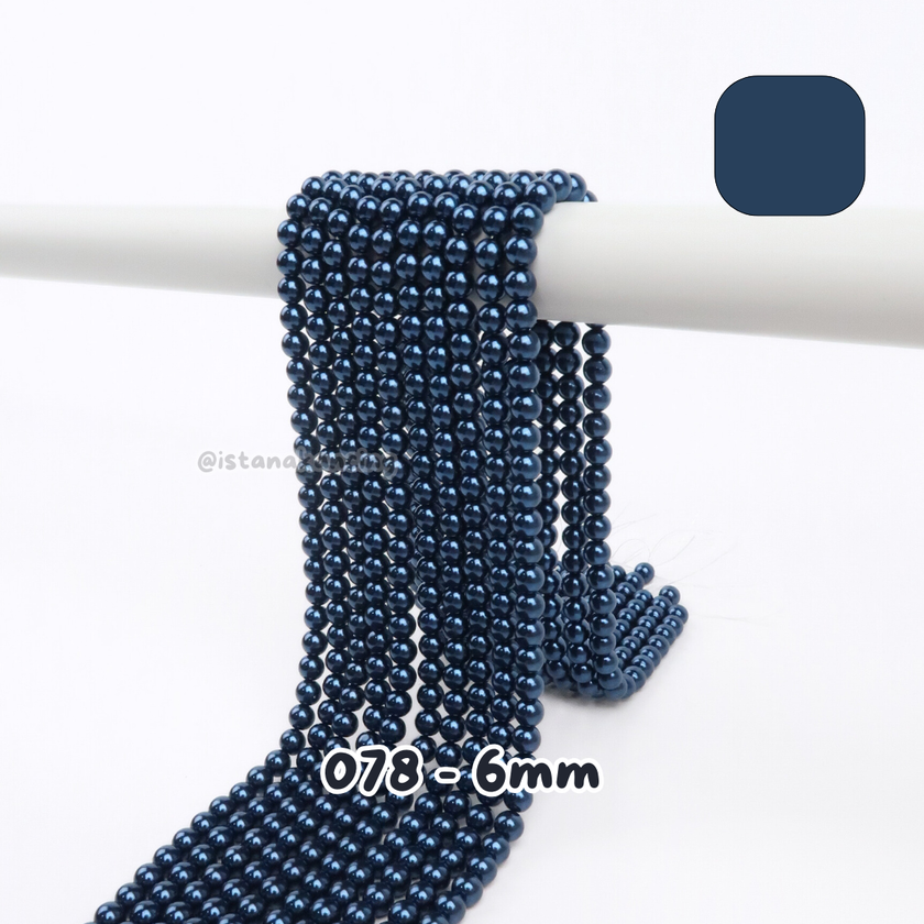 Mutiara Sintetis 6mm Pt 2