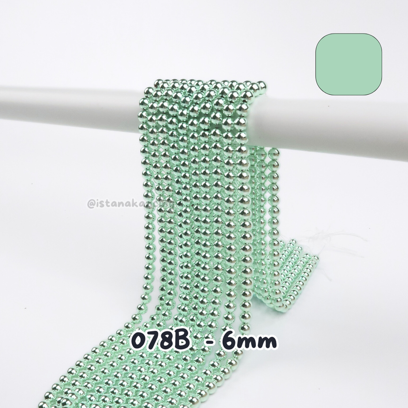 Mutiara Sintetis 6mm Pt 2