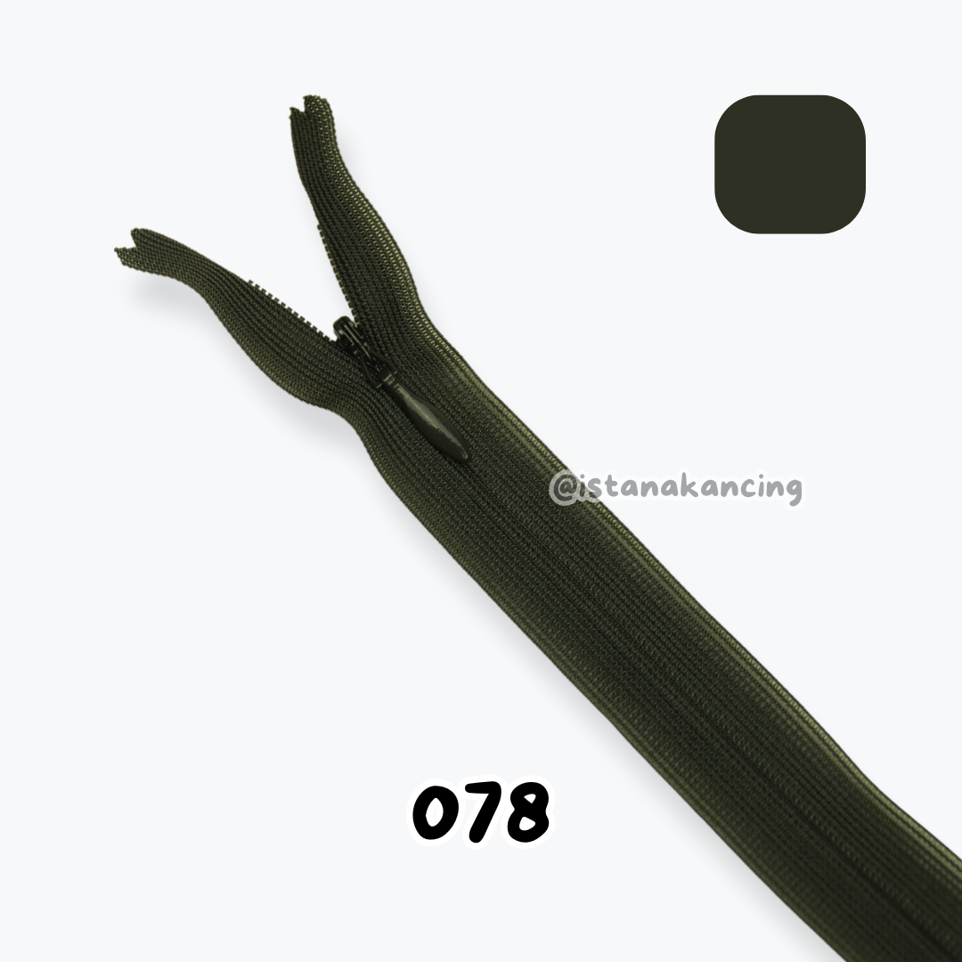 YKK Invisible Zipper - Strip D
