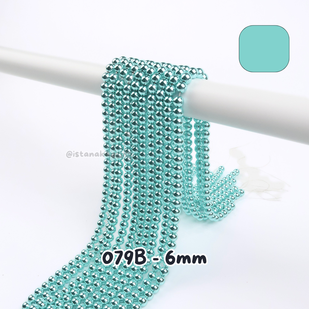 Mutiara Sintetis 6mm Pt 2