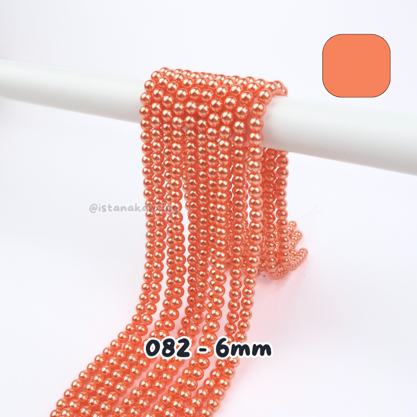 Mutiara Sintetis 6mm Pt 1