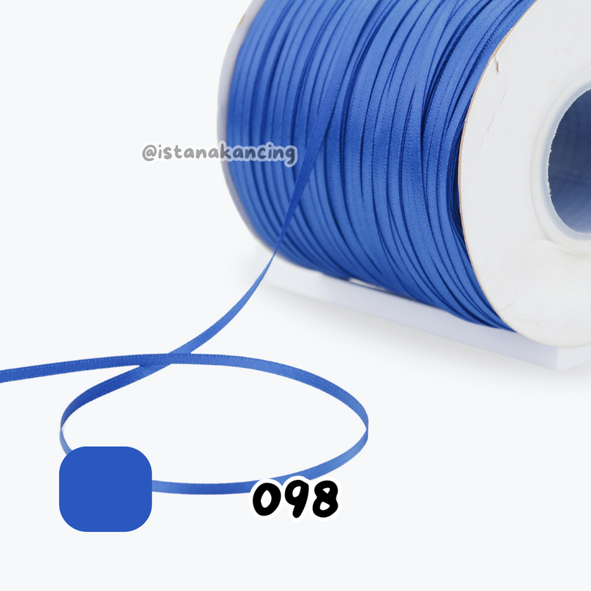 Pita Satin Dua Sisi 1/8