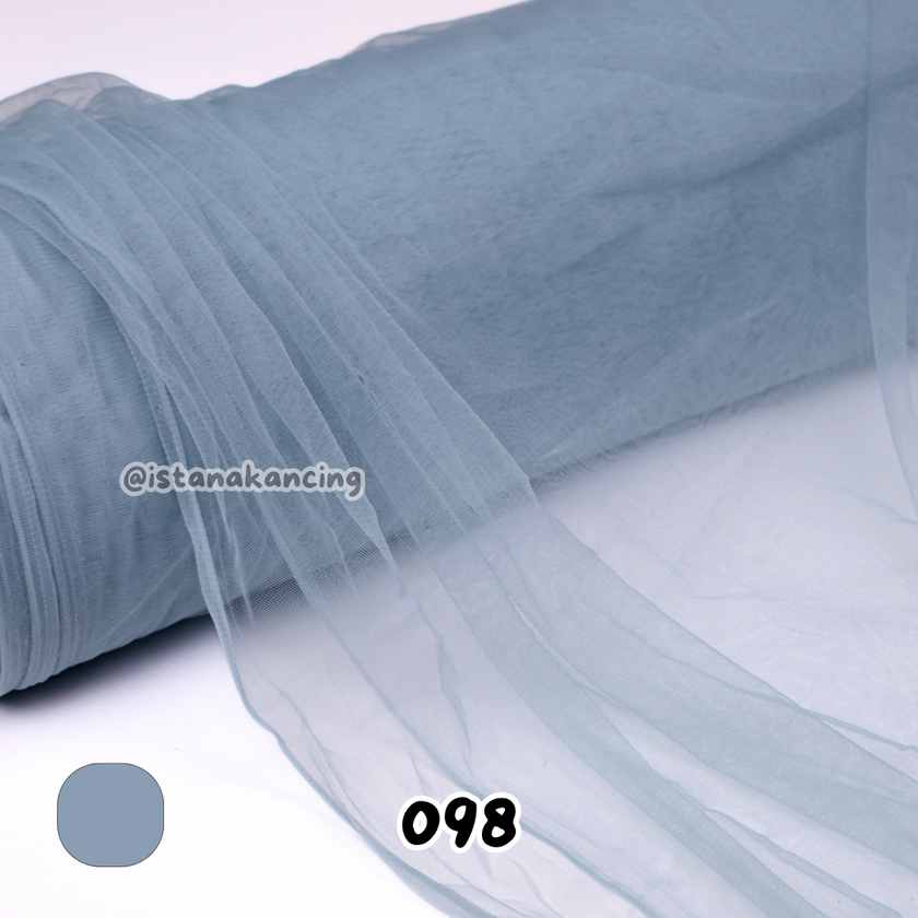 Kain Soft Tulle Lebar 150cm Monochrome Series