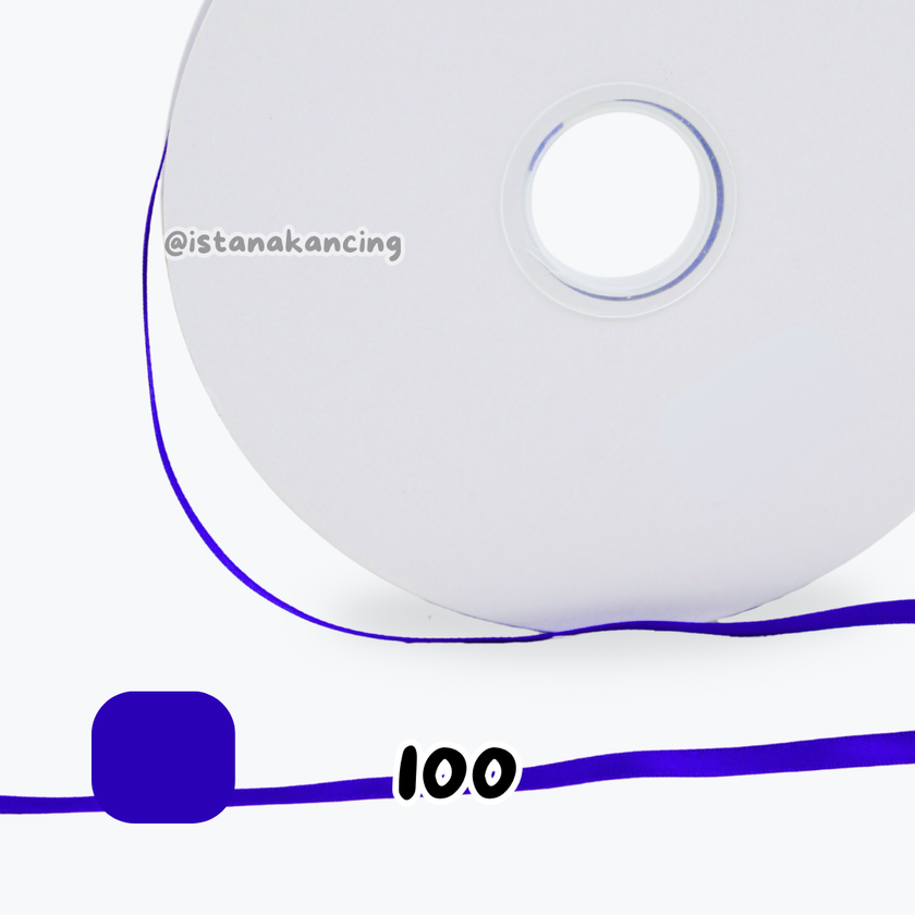 Double Face Satin Ribbon 1/4