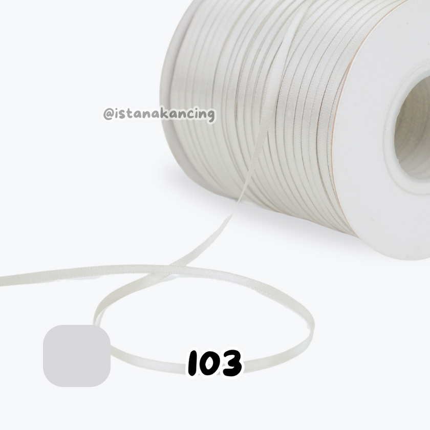 Pita Satin Dua Sisi 1/8