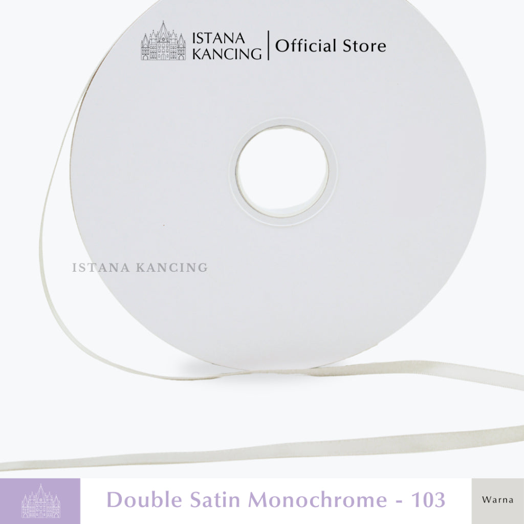 Double Face Satin Ribbon 1/4