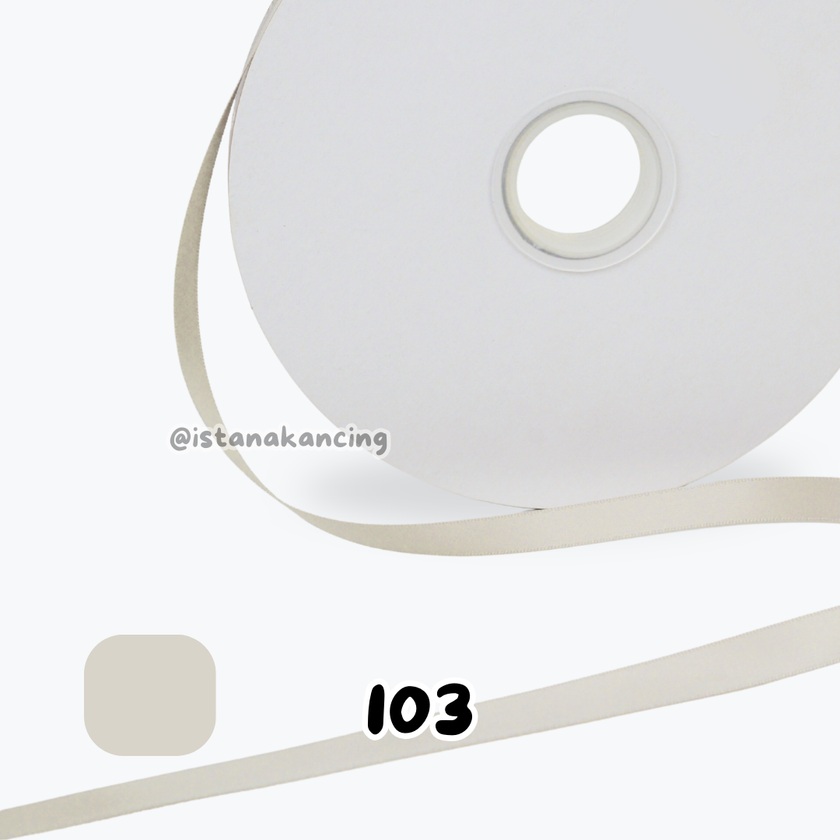 Double Face Satin Ribbon 1/2