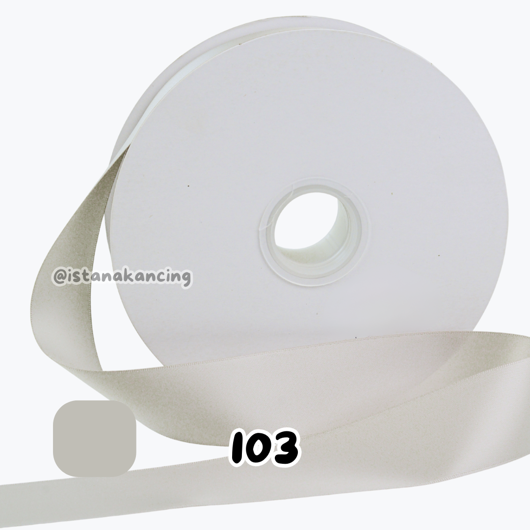 Double Face Satin Ribbon 1/2