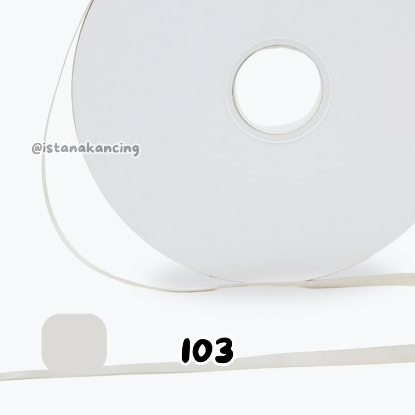 Double Face Satin Ribbon 1/4