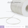 Double Face Satin Ribbon 1/8
