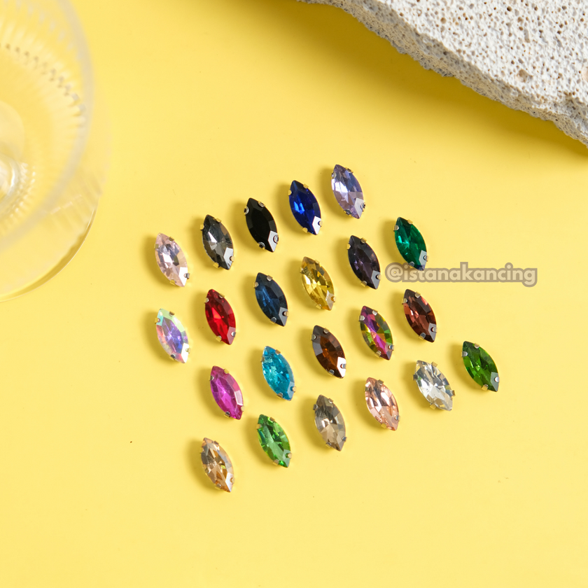 Navette Crystal Claw Setting 7x15mm