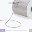 Double Face Satin Ribbon 1/8