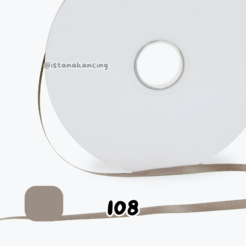 Double Face Satin Ribbon 1/4