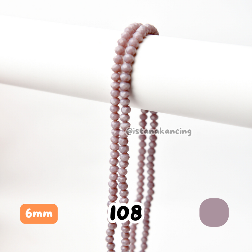 Ceko Bakpau Matte Doff 6mm