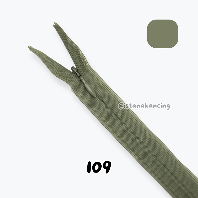 YKK Invisible Zipper - Strip D