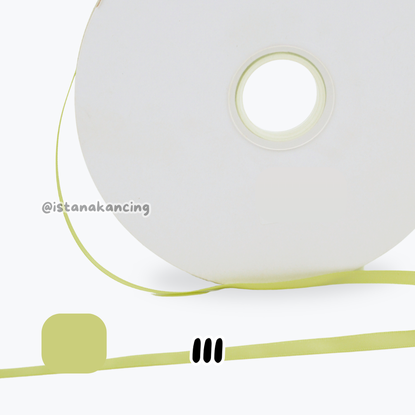 Double Face Satin Ribbon 1/4