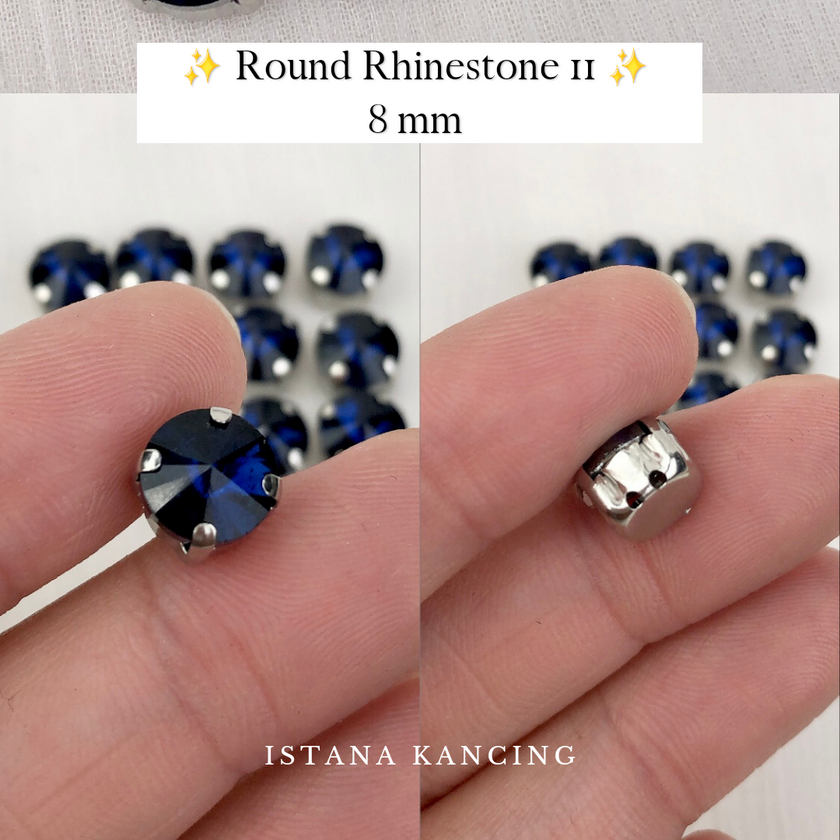 Round Crystal Claw Setting 8mm
