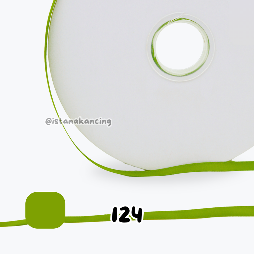 Double Face Satin Ribbon 1/4