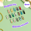 Baguette Crystal Claw Setting 15mm
