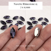 Navette Crystal Claw Setting 7x15mm