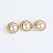 Mermaid Pearl Button