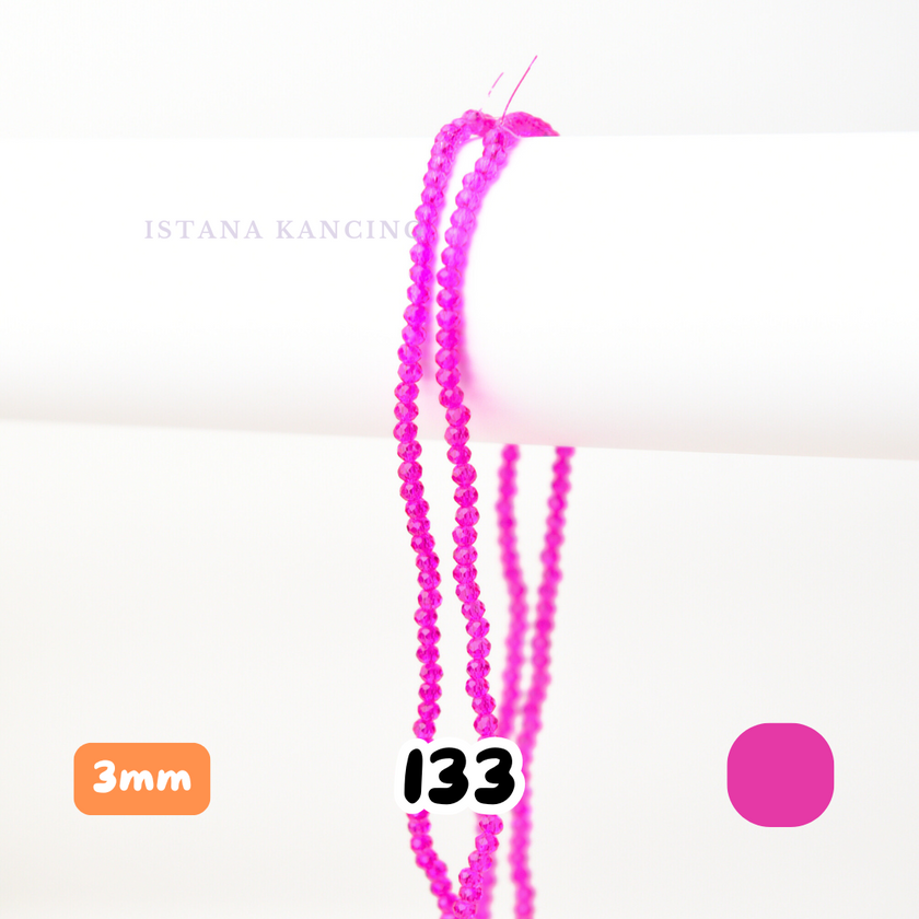 Ceko Bapau Crystal 3mm