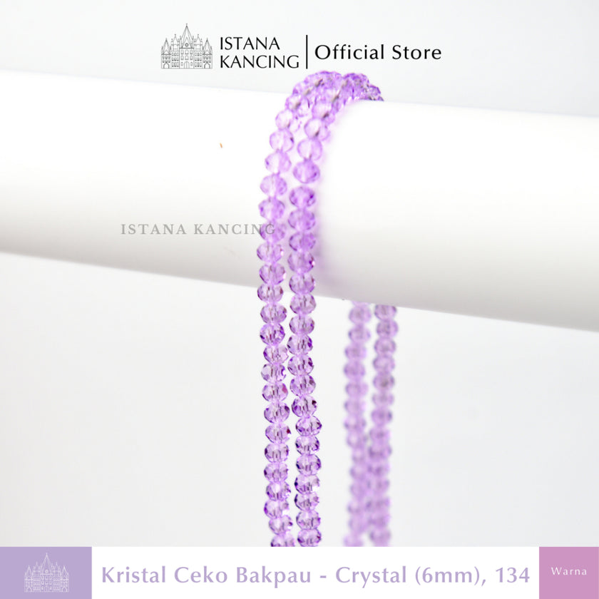 Kristal Ceko Bapau 6mm
