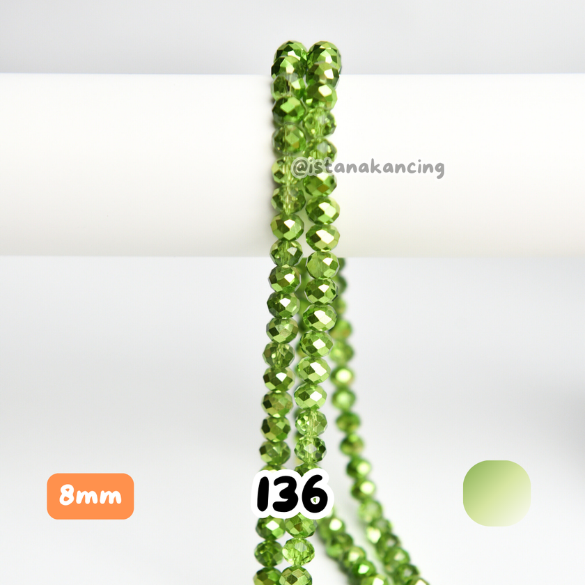 Ceko Bakpau Metalic 8mm