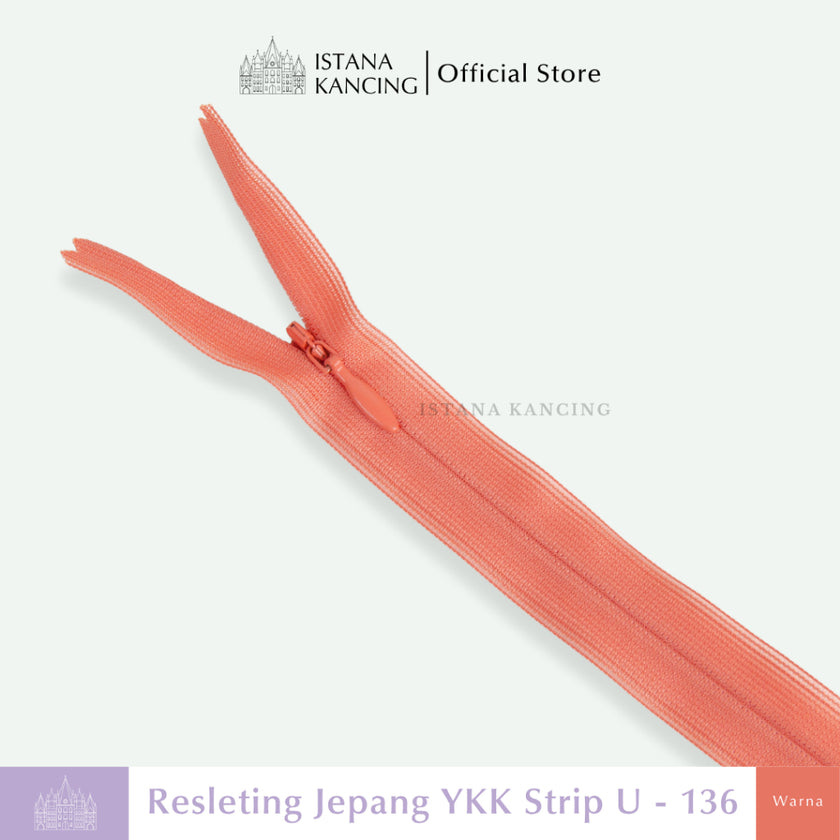 YKK Invisible Zipper - Strip U
