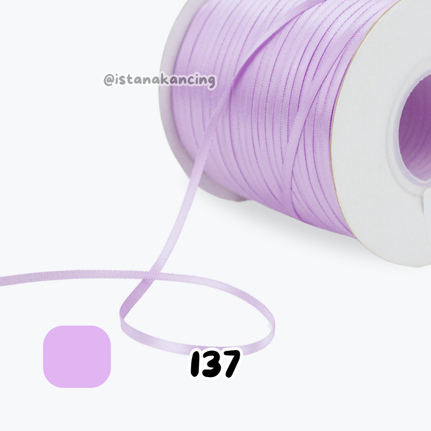 Double Face Satin Ribbon 1/8