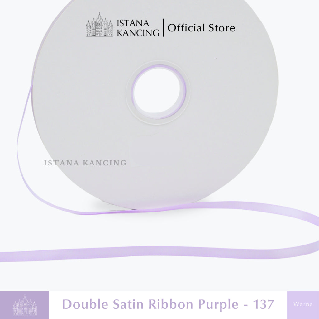 Double Face Satin Ribbon 1/4