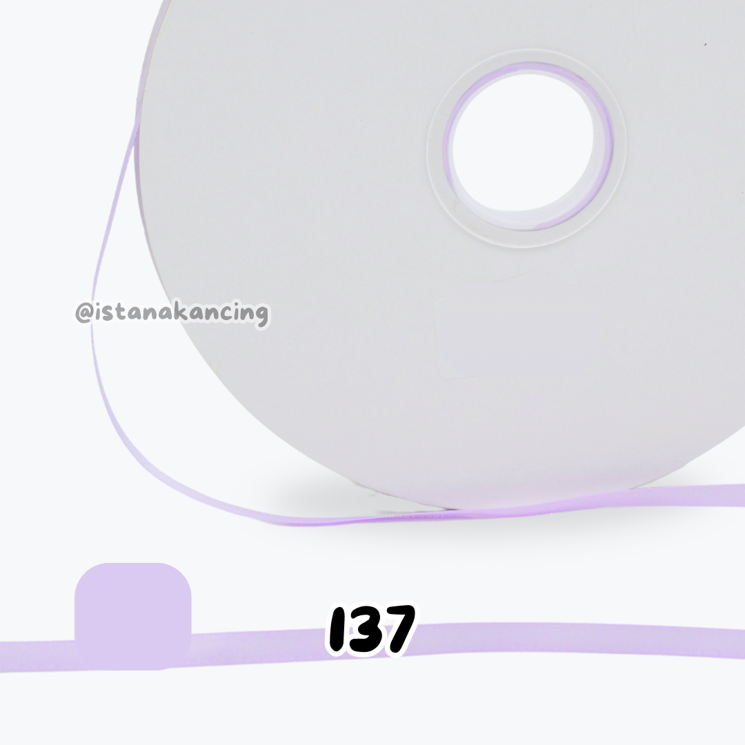 Double Face Satin Ribbon 1/4