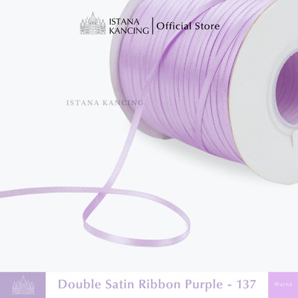 Double Face Satin Ribbon 1/8