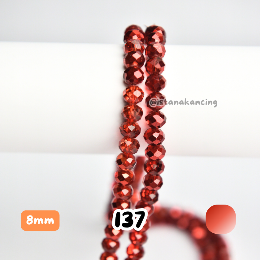 Ceko Bakpau Metalic 8mm