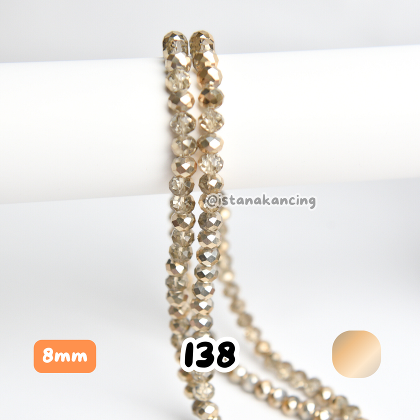 Ceko Bakpau Metalic 8mm