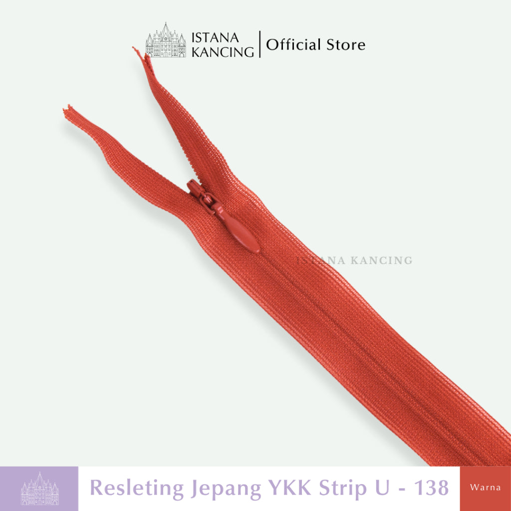 YKK Invisible Zipper - Strip U