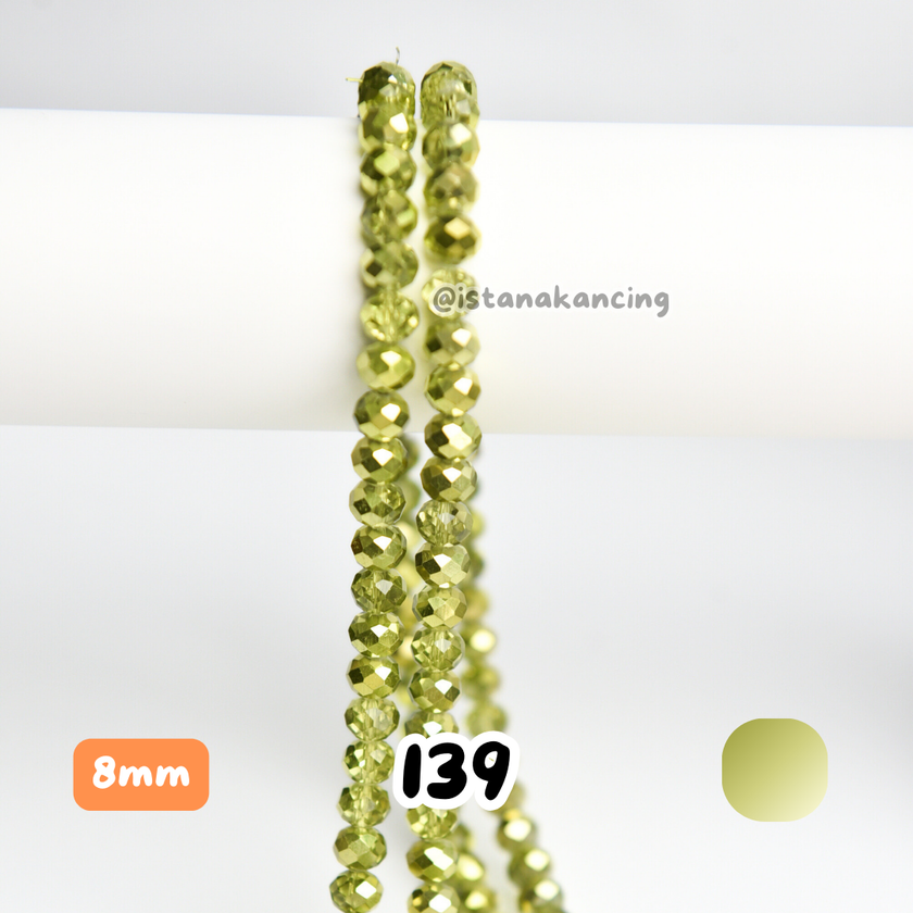 Ceko Bakpau Metalic 8mm