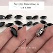 Navette Crystal Claw Setting 7x15mm