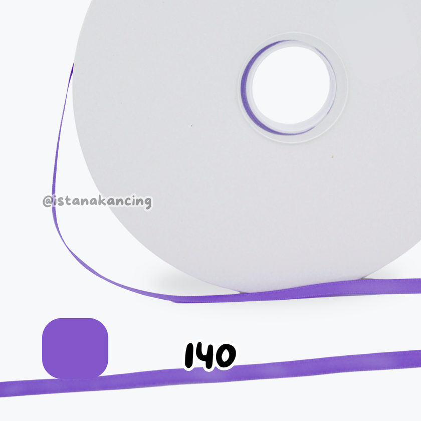 Double Face Satin Ribbon 1/4