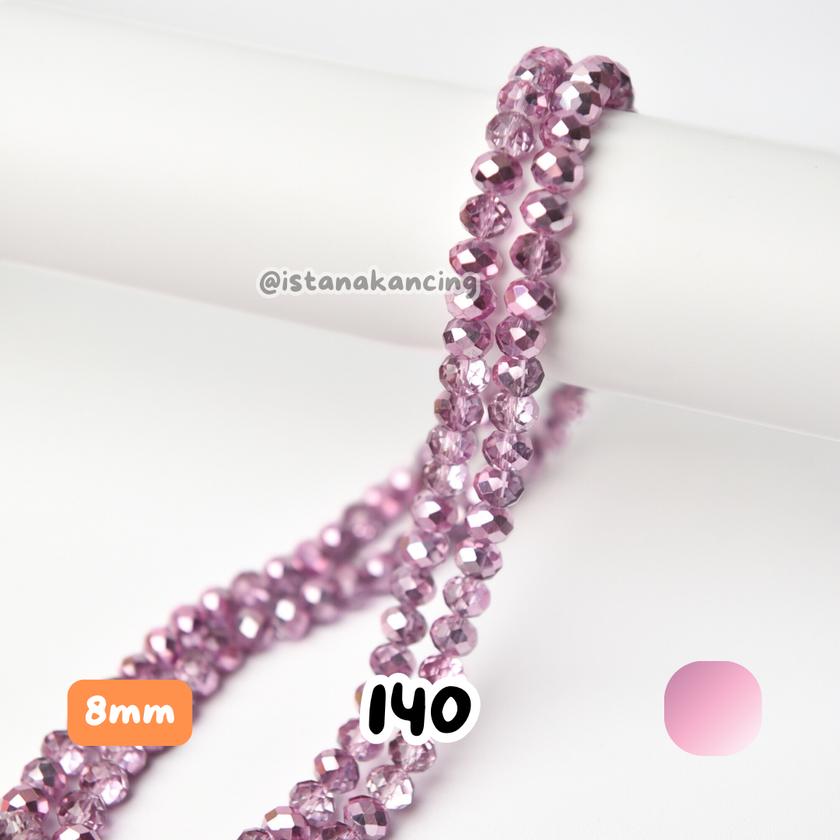 Ceko Bakpau Metalic 8mm