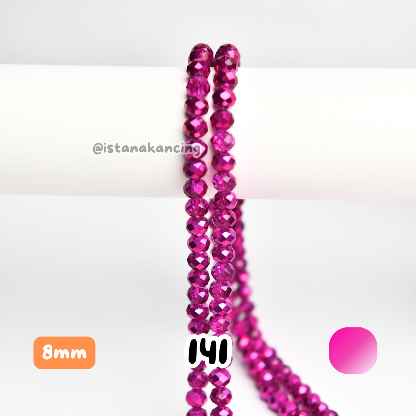 Ceko Bakpau Metalic 8mm